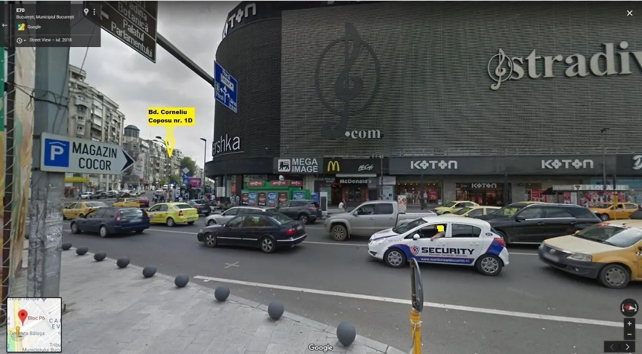 Domum Unirea, Across The Street Of Old City Center Bucureşti